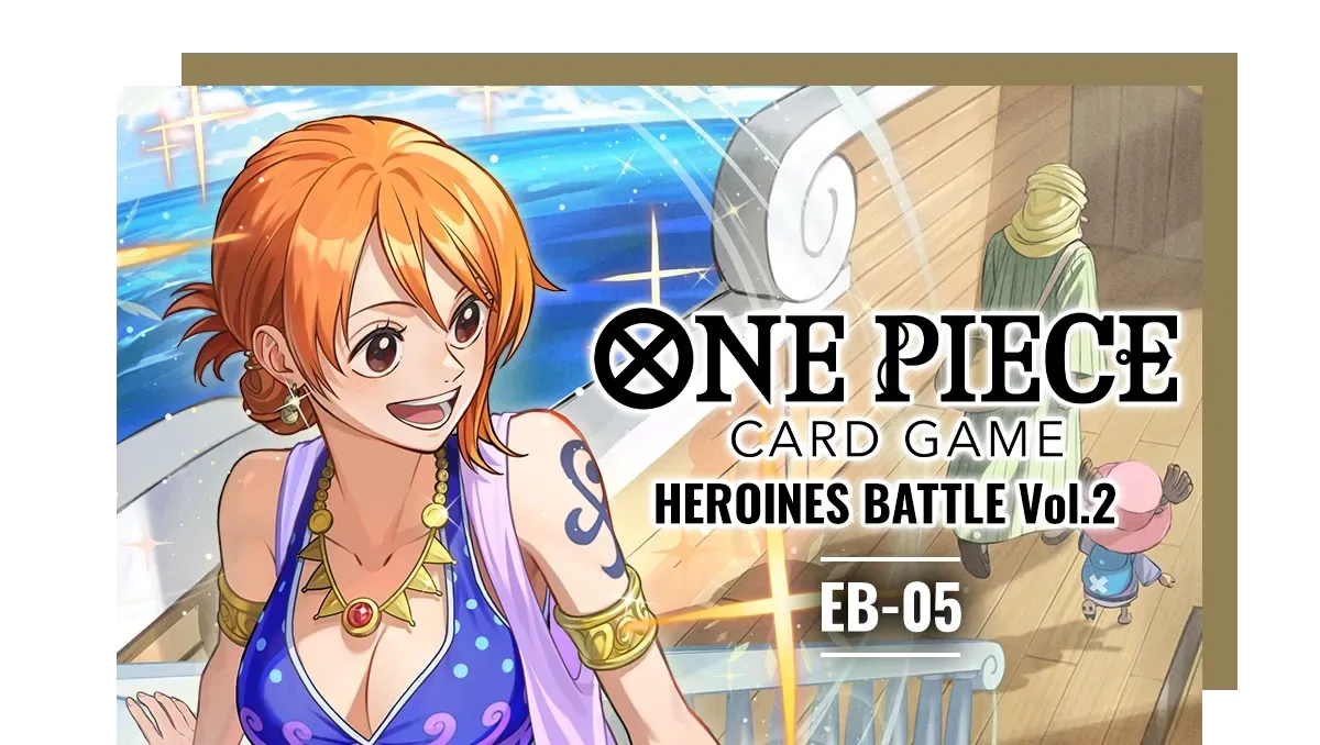 One Piece TCG anuncia Heroines Battle Vol.2 para celebrar o lançamento de EB05