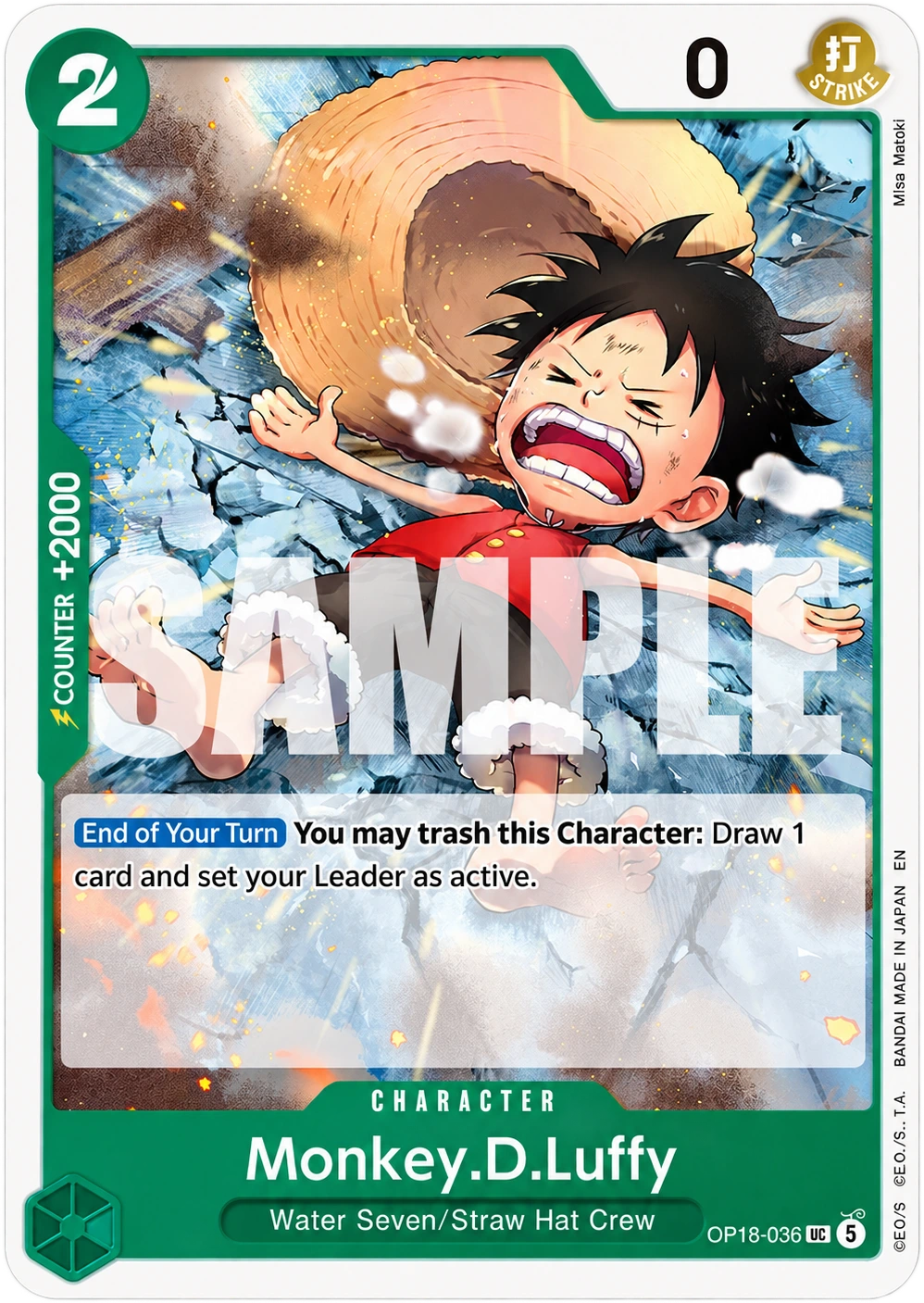 Monkey.D.Luffy · OP18-036