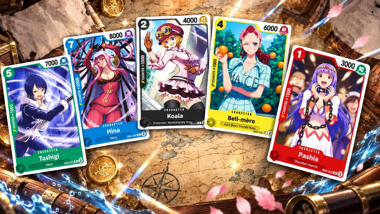 EB-05 está completa: últimas 6 cartas Vanilla fecham o spoiler de Heroines Edition Vol. 2
