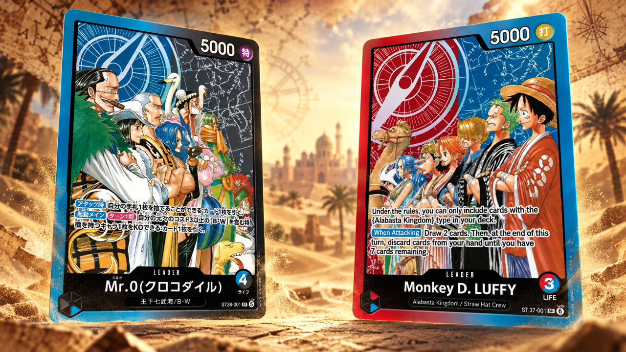 Starter Decks ST-37 e ST-38 são anunciados com Luffy e Mr. 0 em live oficial